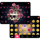 Rose & Skull iKeyboard Theme icon