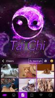 Tai Chi Emoji Keyboard Theme capture d'écran 3