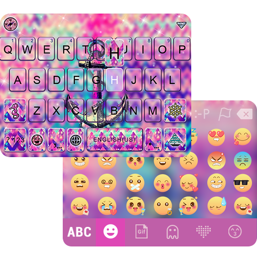Anchor Galaxy Emoji Keyboard