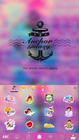 Anchor Galaxy Emoji Keyboard স্ক্রিনশট 3