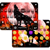 Bad Wolf Emoji Keyboard Theme icône