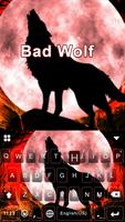 Bad Wolf Emoji Keyboard Theme Poster