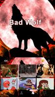 Bad Wolf Emoji Keyboard Theme captura de pantalla 2