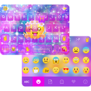 Cute Emoji Theme for iKeyboard APK