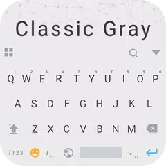 Classic Gray iKeyboard Theme