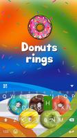 DonutsRings iKeyboard Theme Poster