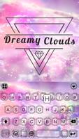 Dreamy🎀Clouds iKeyboard Theme-poster