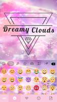 Dreamy🎀Clouds iKeyboard Theme screenshot 1