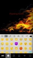 Flaming Heart Emoji Keyboard screenshot 1