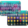 Galaxy Cool iKeyboard Theme