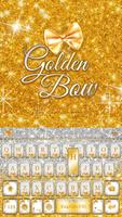 Golden Bow iKeyboard Theme ภาพหน้าจอ 1