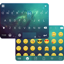 Green Galaxy Keyboard Theme aplikacja