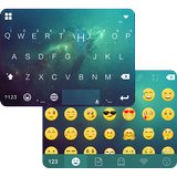 Green Galaxy Keyboard Theme 图标