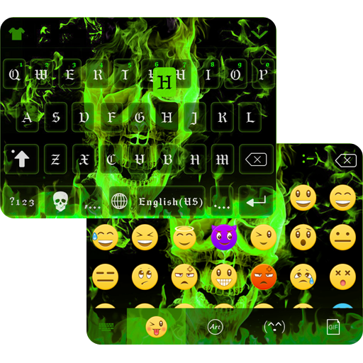 Hell Fire Emoji iKeyboard 💀