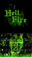 Hell Fire Emoji iKeyboard 💀 poster