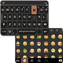 Leather Emoji iKeyboard Theme APK