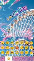 Lovely Day Emoji iKeyboard Screenshot 1