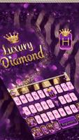 Luxury Diamond Emoji Keyboard 포스터