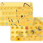 Meow Emoji Keyboard Colors ícone