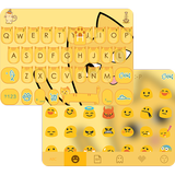 Meow Emoji Keyboard Colors ícone