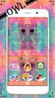 Owl Emoji Theme for iKeyboard syot layar 3