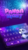Panda Dream Emoji Keyboard Affiche