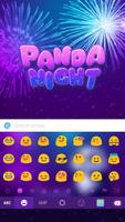 Panda Dream Emoji Keyboard imagem de tela 2