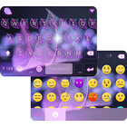 Purple Mystery Emoji Keyboard icono