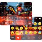Rain Drop Emoji Keyboard Theme icon