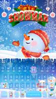 ☃ Snowman Theme for Keyboard Plakat