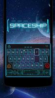 Space iKeyboard Emoji Theme Affiche