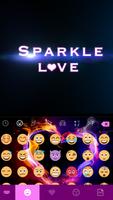 برنامه‌نما Sparkle Love Emoji iKeyboard💖 عکس از صفحه