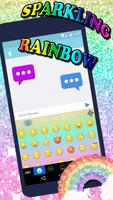 Rainbow Emoji iKeyboard Theme स्क्रीनशॉट 1