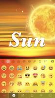 Sun Emoji Theme for iKeyboard Affiche