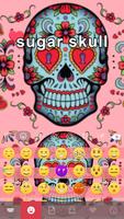 Sugar Skull Keyboard Theme poster