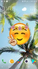 Скачать Emoji wallpapers - Cute & kawaii backgrounds - APK