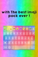 Rainbow imoji keyboard スクリーンショット 1