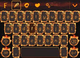 Fire for FancyKey Keyboard ポスター