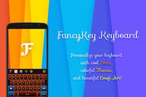 Galaxy for FancyKey Keyboard capture d'écran 1