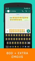 Emoji Keyboard – Extra Emoji capture d'écran 1
