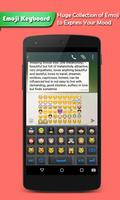 Color Emoji Keyboard Pro capture d'écran 1