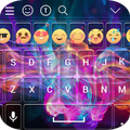 Luminous Emoji Keyboard Theme