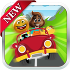 the emoji racing game icône