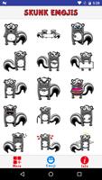 Skunk Emojis capture d'écran 1