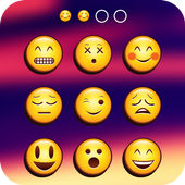 آیکون‌ Emoji Lock Screen
