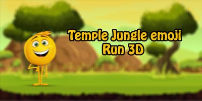 Temple Jungle Run - Emoji Games Affiche