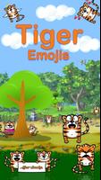 Tiger Emojis Cartaz