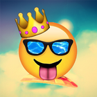 Emoji Wallpapers cute background-icoon