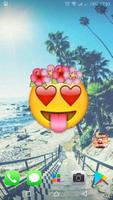 Emoji Wallpapers cute background imagem de tela 2