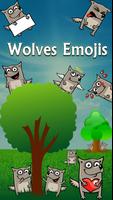 Wolf Emojis Affiche